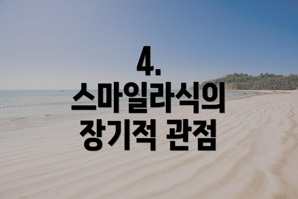4. 스마일라식의 장기적 관점
