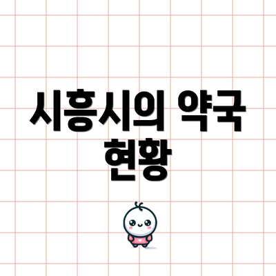 시흥시의 약국 현황