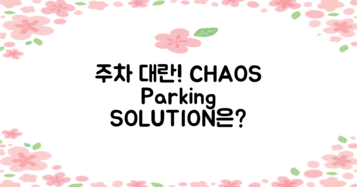 주차: 혼란 vs. 해법