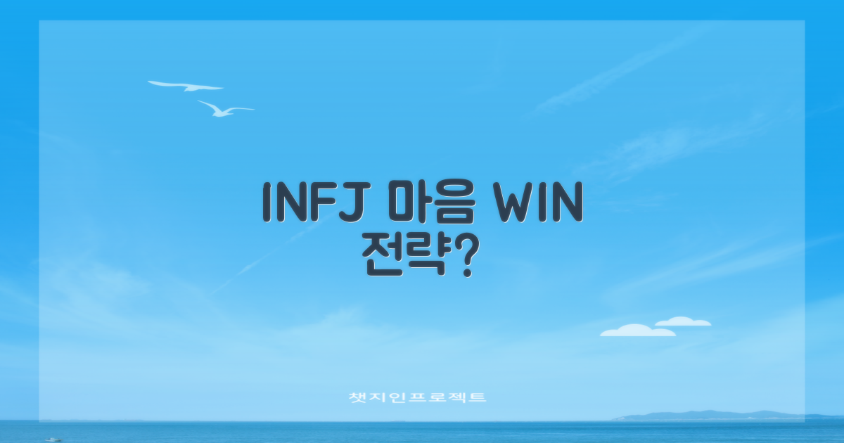 INFJ 마음, 어떻게 얻을까?