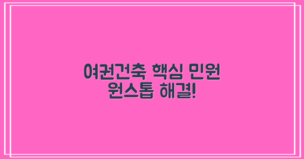 여권·건축 등 핵심 민원