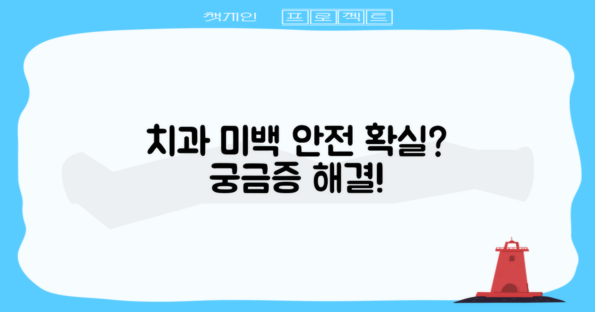 치과 미백, 안전하고 확실한가?